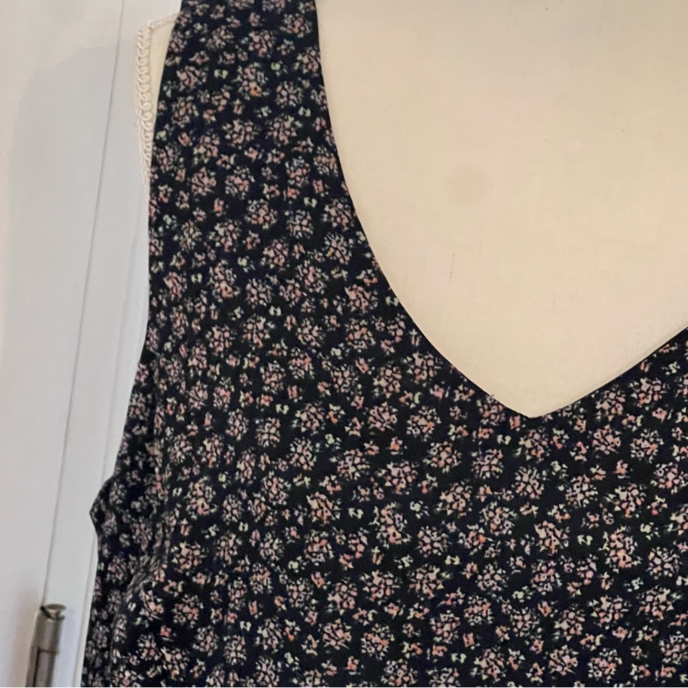 Danny & Nicole Black Floral Maxi Dress - Picture 3 of 8